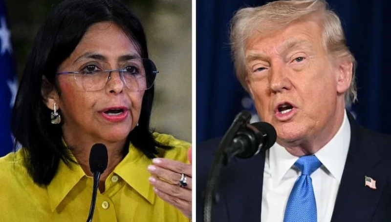 Trump habló de un posible encuentro con Delcy Rodríguez +DETALLES