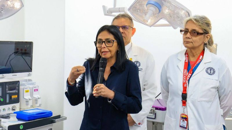 VIDEO: Delcy Rodríguez anunció desbloqueo de recursos venezolanos junto a EEUU