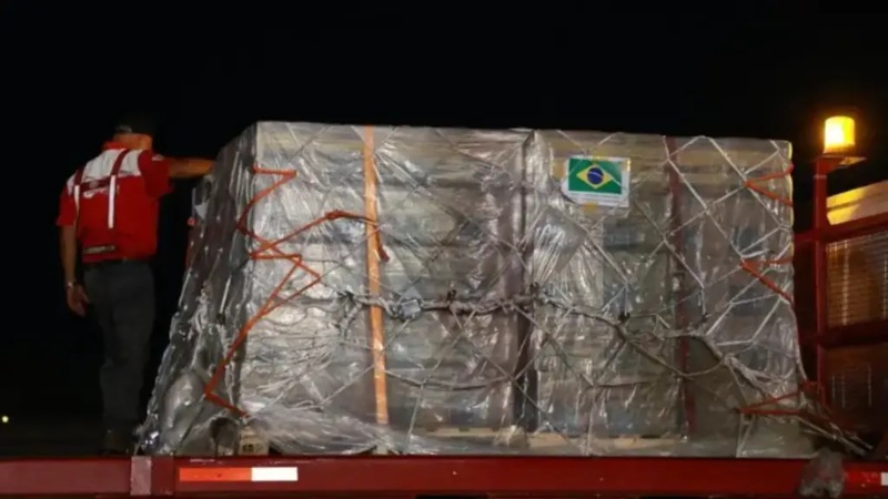 Este es el nuevo cargamento de insumos médicos que llegó al país, la meta son 300 toneladas