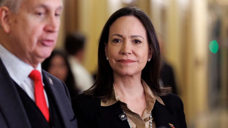 Trump abre la puerta a un papel de María Corina Machado en Venezuela