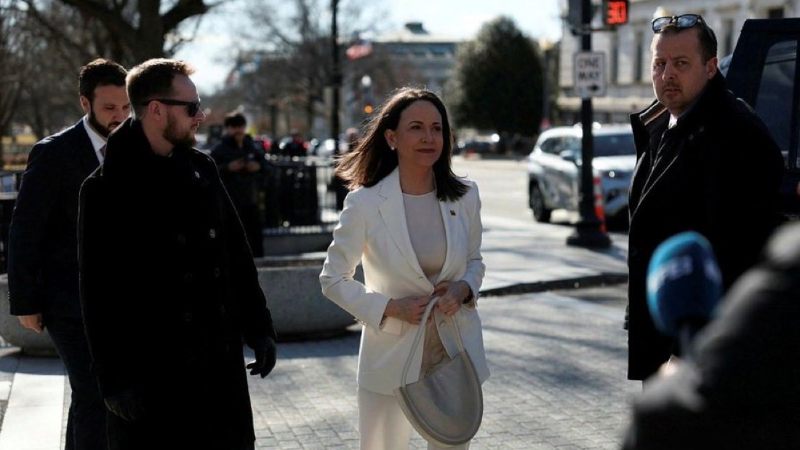 Machado: «La prioridad absoluta es la liberación de todos los presos políticos»