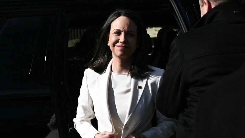 María Corina Machado habló tras su almuerzo con Trump en la Casa Blanca +VIDEO