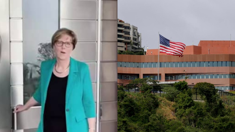 VIDEO: Encargada de negocios de EEUU reabrió la embajada en Caracas, y habló de las tres fases para Venezuela