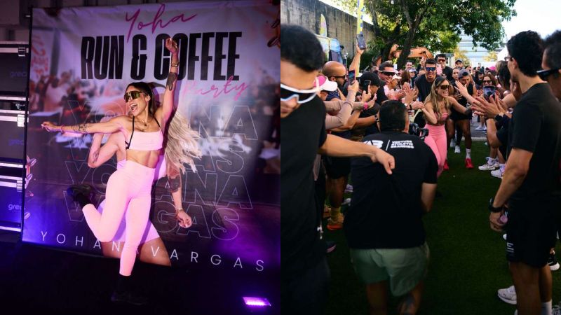 El éxito de Yohana Vargas con su primera “Run Coffee Party”