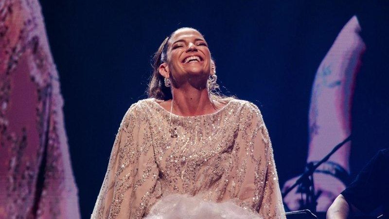 Natalia Jiménez ya llegó a Caracas para su concierto en El Poliedro +VIDEO