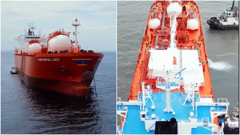 Delcy Rodríguez anuncia zarpe del primer buque con gas licuado de petróleo +VIDEO