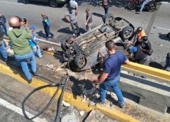 Imprudencia al volante: trágico accidente deja tres fallecidos y tres heridos este 17 de agosto