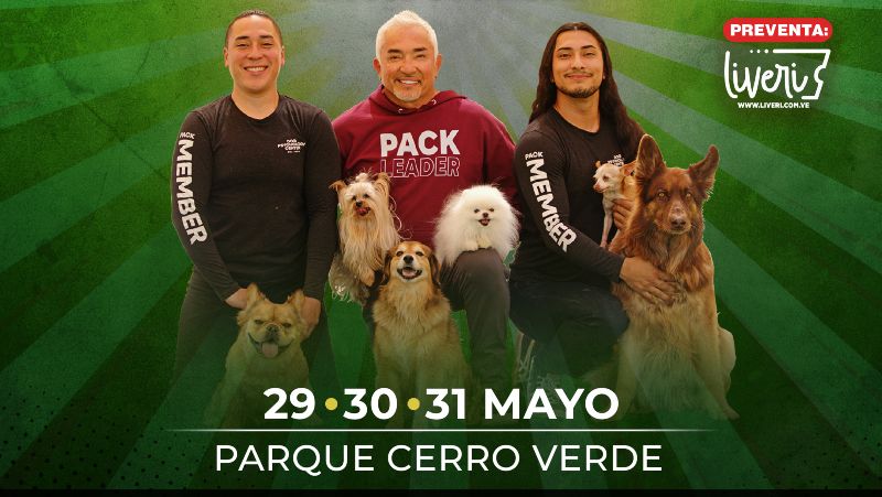 Expo Mascotas 2026 contará con César Millán ¡EN VIVO!