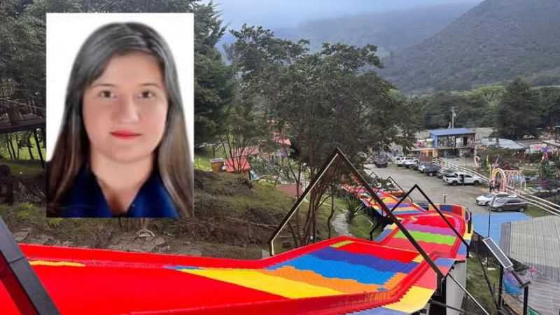 VIDEO: La escalofriante muerte de una joven que cayó de un "tobogán extremo"