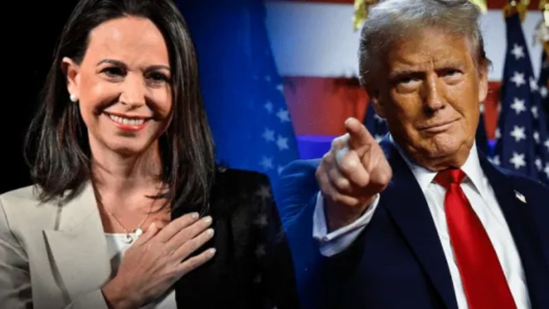 María Corina habló de su reunión con Trump y el rumbo de Venezuela