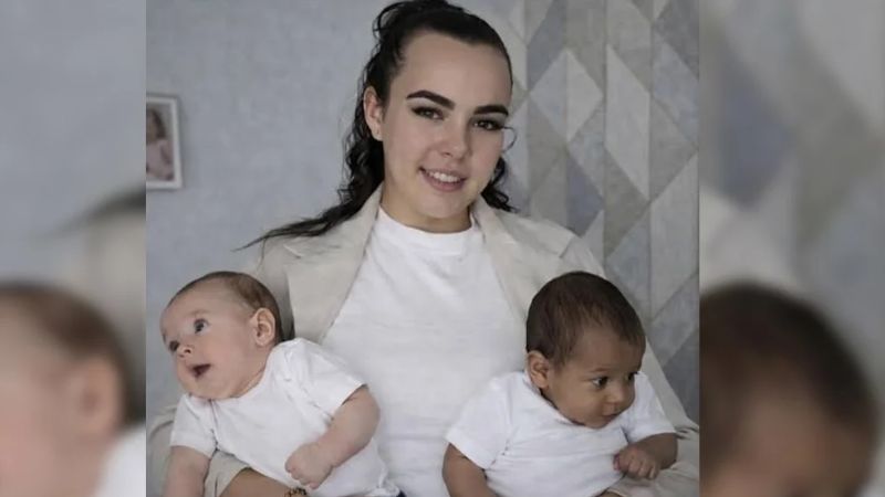 Insólito caso: Mujer dio a luz a gemelos de padres diferentes