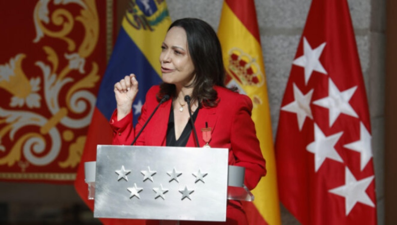 "Llevar este proceso de forma cívica": María Corina pide acelerar elecciones en Venezuela