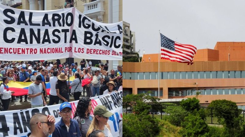 Alcalde de Baruta afirma garantizar la seguridad en marcha hacia embajada de EEUU