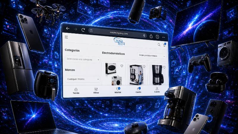 ¡Beneficios exclusivos! Zona Tech lanza su web para compras online