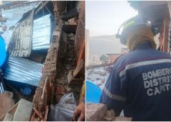 Tragedia en Caracas: Tanque de agua de 3 mil litros colapsó sobre casa