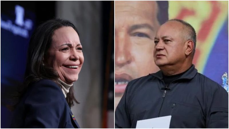 Lo que dijo Diosdado Cabello sobre la candidatura presidencial y María Corina Machado