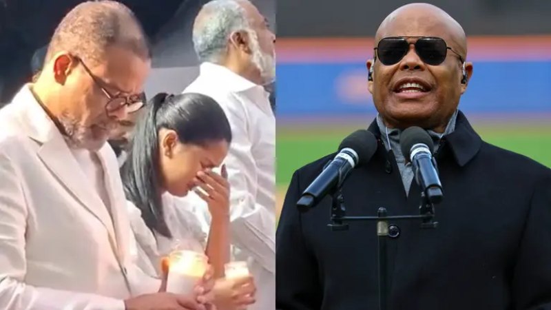 Hija menor de Rubby Pérez rompe en llanto en vigilia a un año de la tragedia del Jet Set