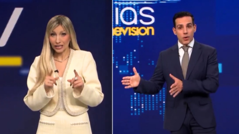 "Hemos pasado por mucho": Shirley Varnagy y Luis Olavarrieta se estrenan en Noticias Venevisión