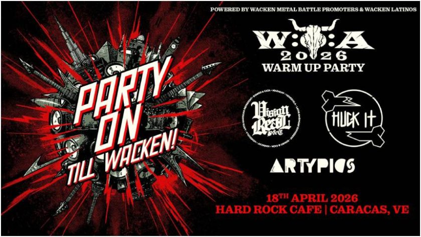 Venezuela se une a 35 países con la Wacken Warm Up Party y tres bandas nacionales