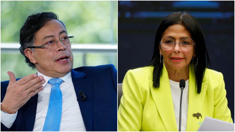 Petro en Caracas: lo que se sabe del encuentro con Delcy Rodríguez