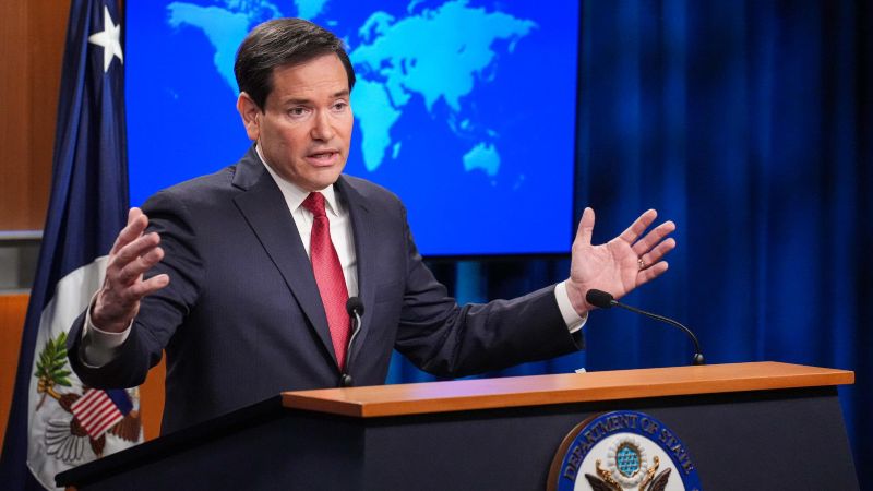 Marco Rubio dice que “debe haber una transición con elecciones libres en Venezuela”