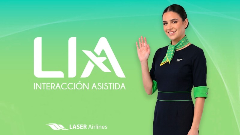 LASER Airlines presenta LIA, nueva asistente virtual de servicios al cliente