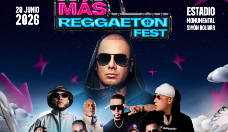 Venezuela se prepara para Más Reggaetón Fest con Wisin al frente y un montaje de escala internacional