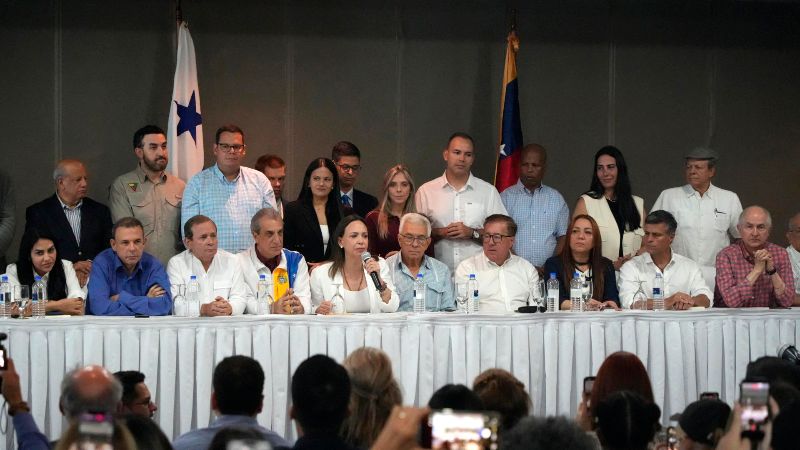 Este es el 'Manifiesto de Panamá': fue establecido por María Corina y la Unidad por la recuperación de Venezuela