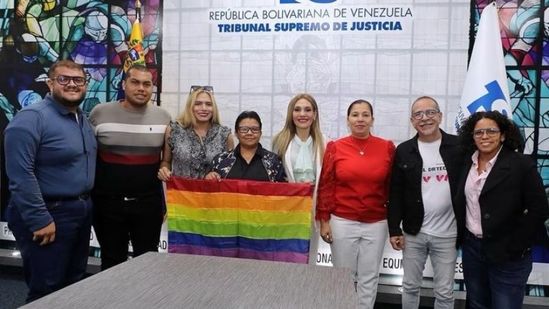 Sala Constitucional del TSJ recibió a representantes de la comunidad LGBTIQ+ por petición de Delcy Rodríguez