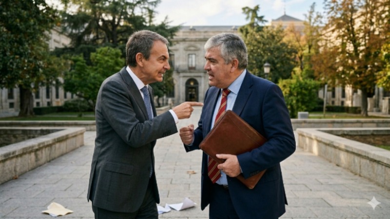 Zapatero perdió el control de su "testaferro": teme que colabore con la Fiscalía
