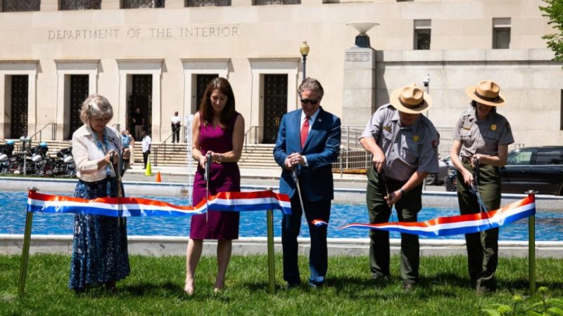 Monumento a Simón Bolívar fue reabierto en Washington D. C.: FOTOS