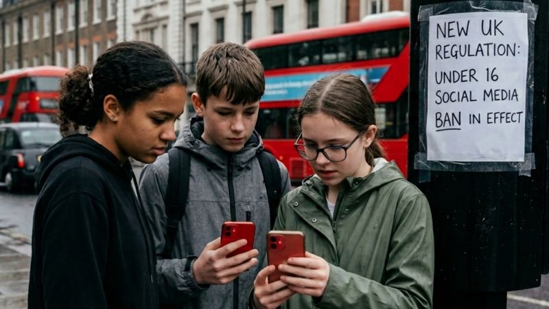 Reino Unido prohibidó redes sociales a menores de 16 años: este es el objetivo