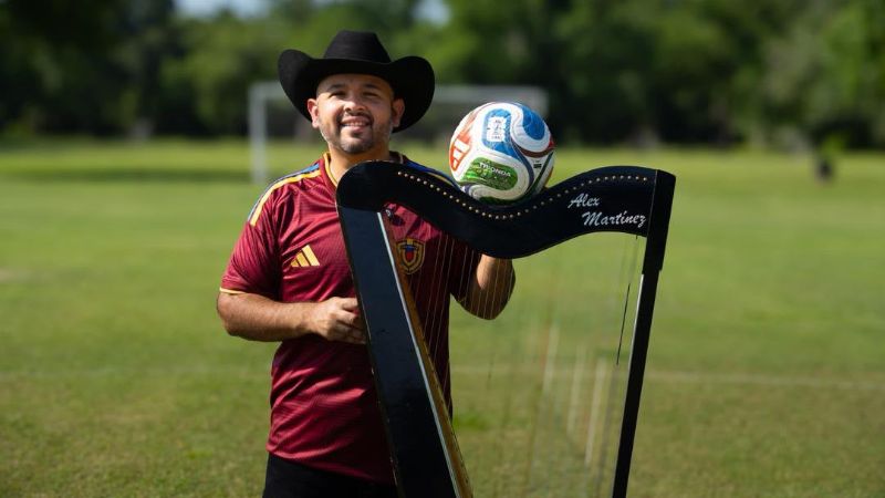 Orgullo nacional: Arpa venezolana hará historia en el Mundial 2026