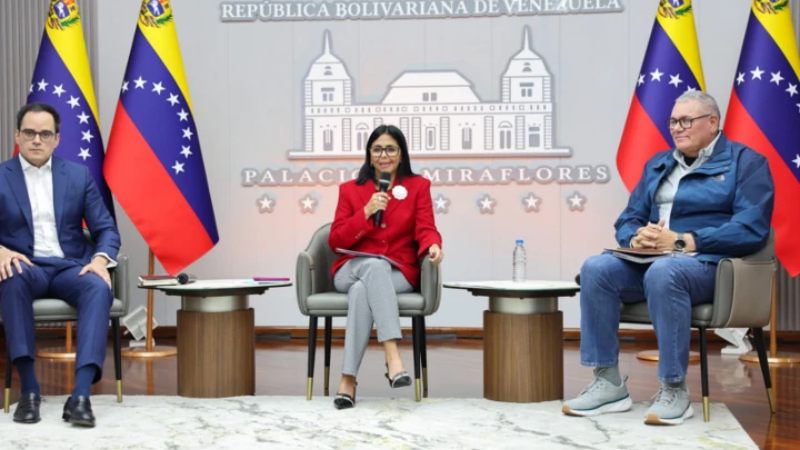 Los datos que reveló Delcy Rodríguez sobre el crecimiento económico de Venezuela en 2026