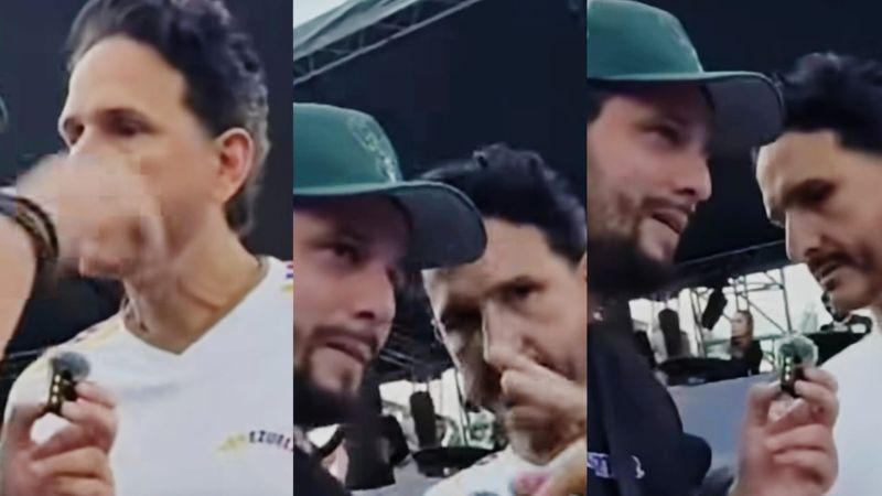 EN VIDEO | Humberto Turinese encaró a creador de contenido que lo ha llamado "vendido": casi se van a las manos