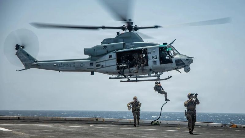 FOTOS | El polémico simulacro que realizaron marines de EEUU en las costas de Venezuela