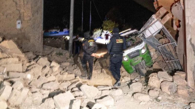 Sismo de 5.1 en Perú: Al menos seis fallecidos y más de 300 damnificados