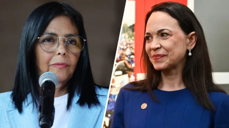 La 'invitación' que hizo Delcy Rodríguez a María Corina Machado tras "pedir sanciones"