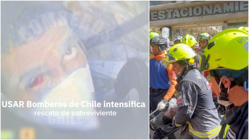 Hernán Gil, el hombre que estuvo 8 días bajo los escombros y fue sacado con vida en La Guaira