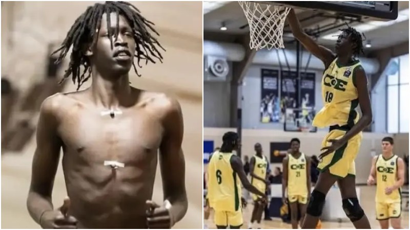 Jongkuch Mach, el joven de 2,29 metros que ilusiona a la NBA
