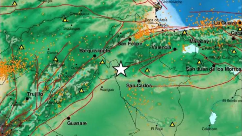 Se sintió fuerte: Sismo de 4.3 se registró en San Carlos hoy 20 de julio