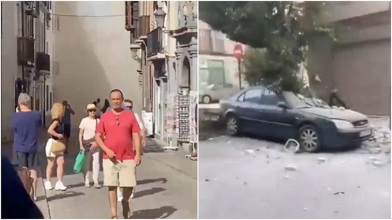 Sismo de 4,8 sacud regiones de España: reportan al menos tres heridos +VIDEOS