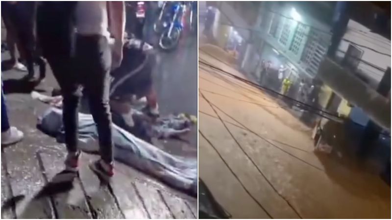 Dos adolescentes fallecieron tras aguacero en Caracas: VIDEO