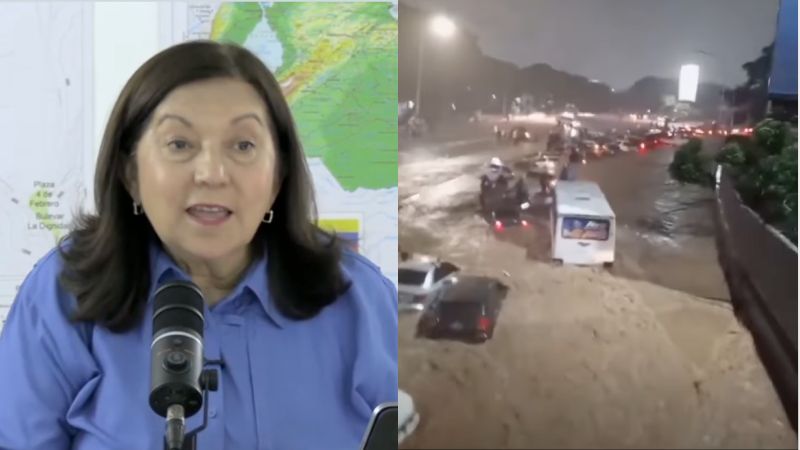 Lluvias en Caracas han dejado cinco fallecidos, confirmó alcaldesa +VIDEO