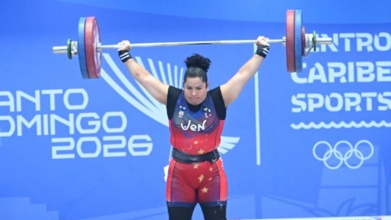 Impuso récord: Venezolana Naryury Pérez Reverón ganó dos medallas en los Centroamericanos