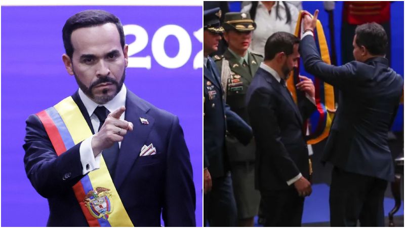 Abelardo de la Espriella juró como nuevo presidente de Colombia +VIDEO