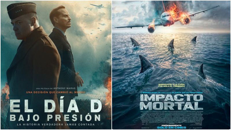 Cinex renueva su cartelera este fin de semana: estrenamos “Impacto Mortal” y “Día D: Bajo Presión”