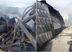 Lo que se sabe del voraz incendio que afectó tres galpones en El Llanito, +VIDEOS