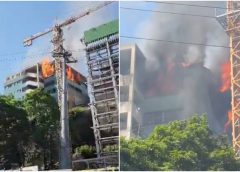 Lo que se sabe del voraz incendio en la Zona Industrial de Palo Verde +VIDEOS