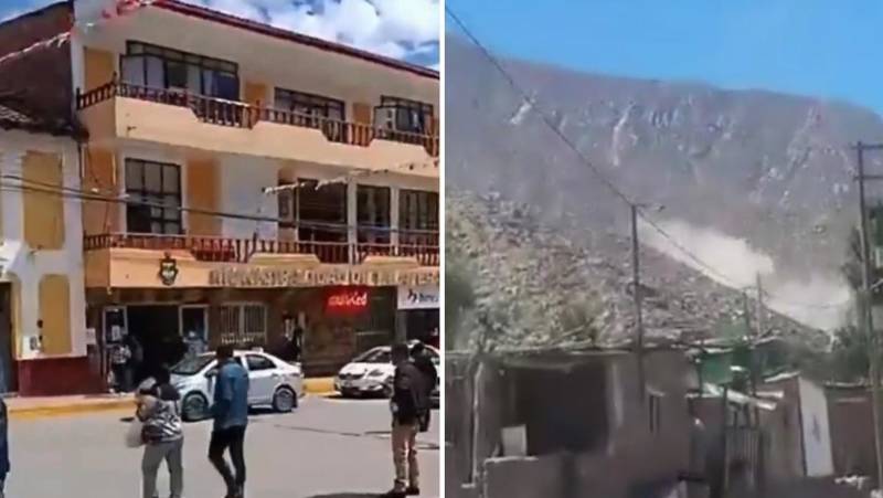 Los impactantes videos de terremoto de 7,2 que estremeció el sur de Perú
